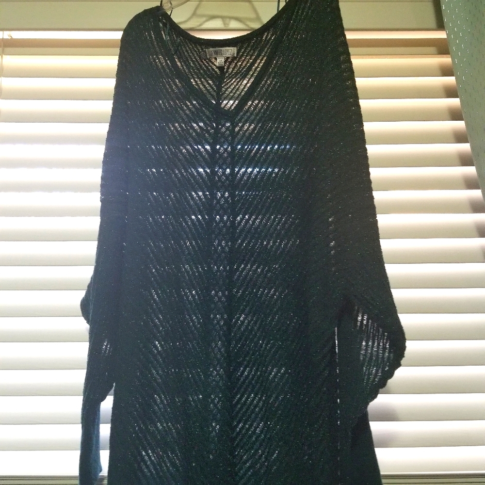Sparkly JLo sweater